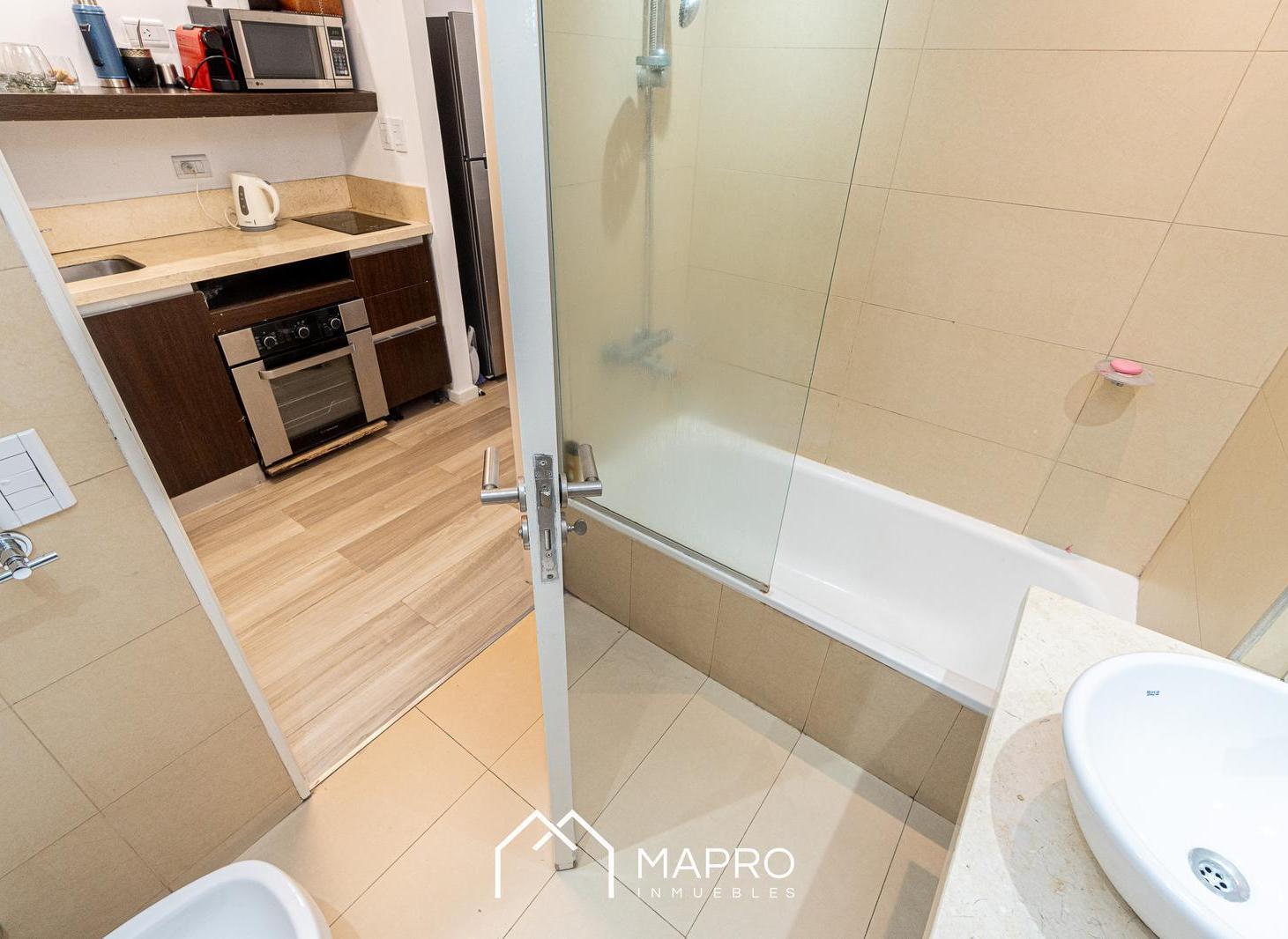 Amplio y luminoso monoambiente con amenities en Quartier Basavilbaso