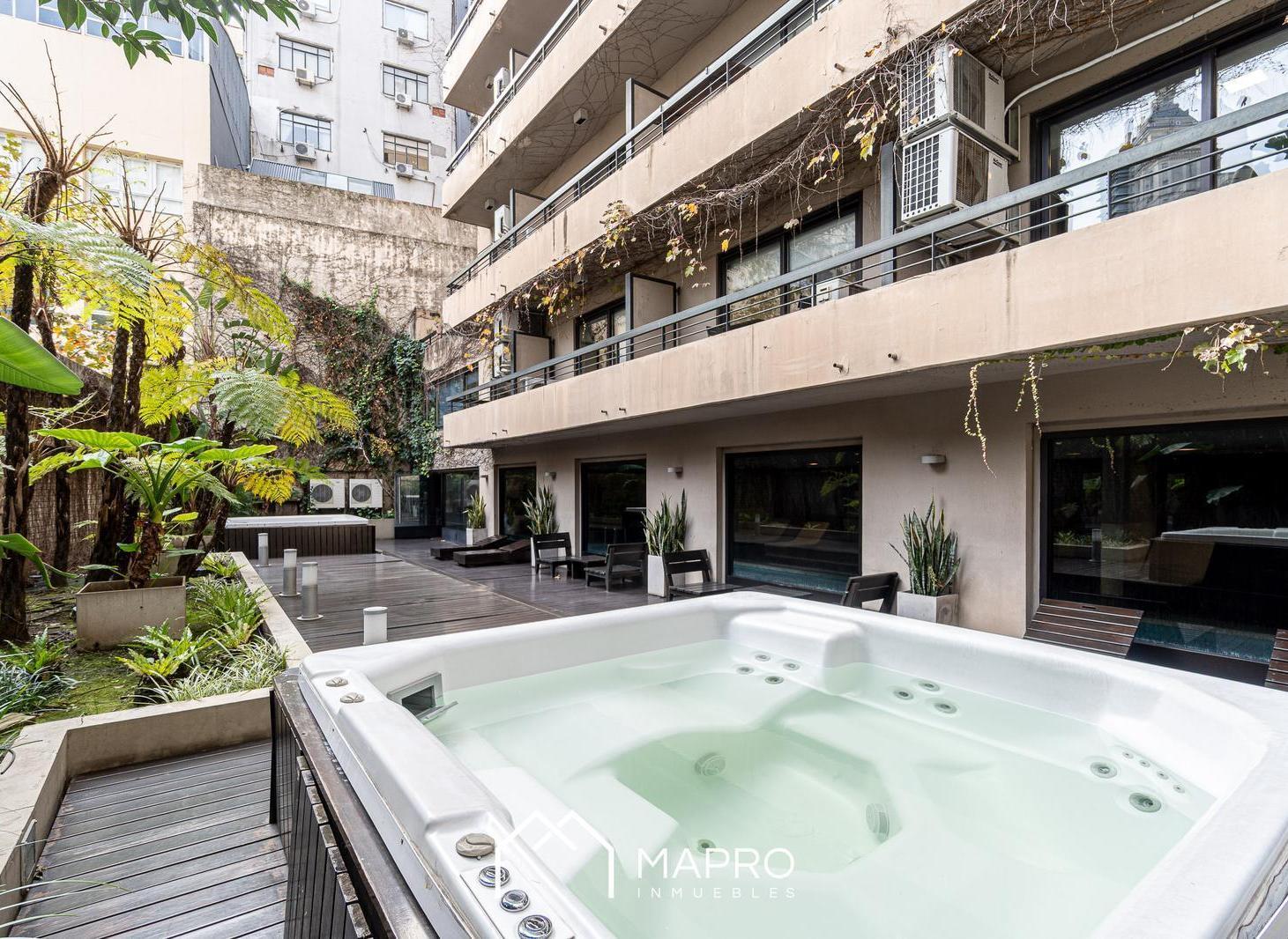 Amplio y luminoso monoambiente con amenities en Quartier Basavilbaso