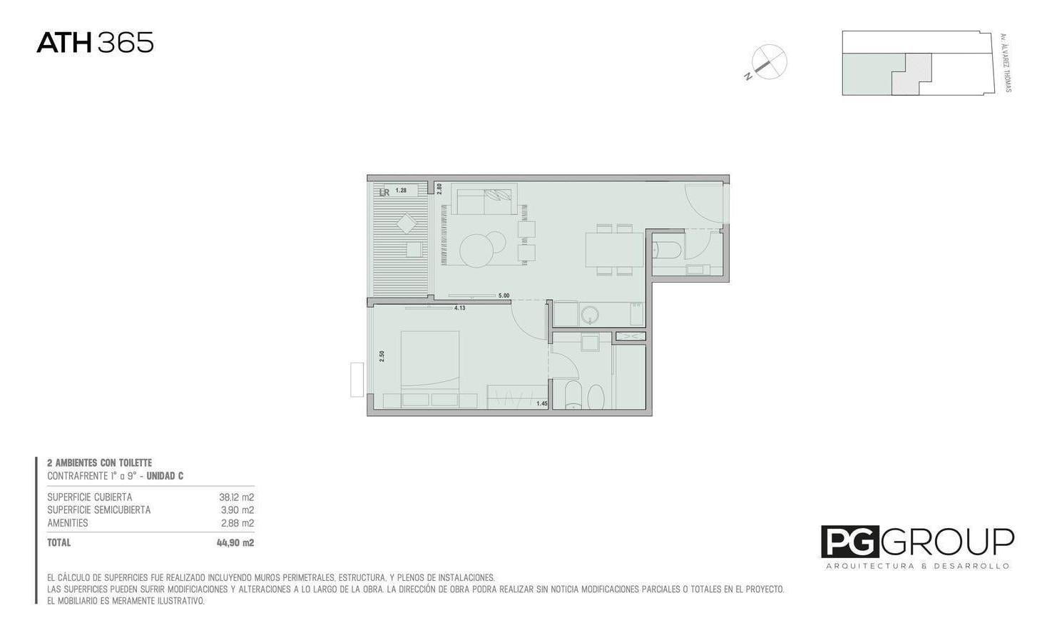 Foto de Colegiales | Moderno 2 Ambientes Premium con Amenities, imagen 5