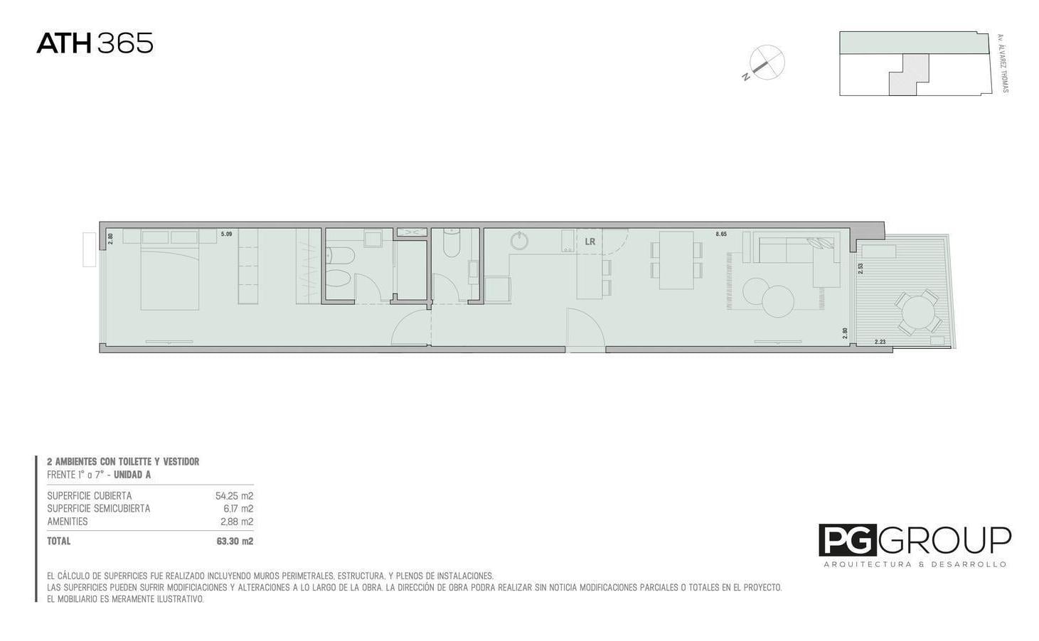 Foto de Colegiales | Moderno 2 Ambientes Premium con Amenities, imagen 2