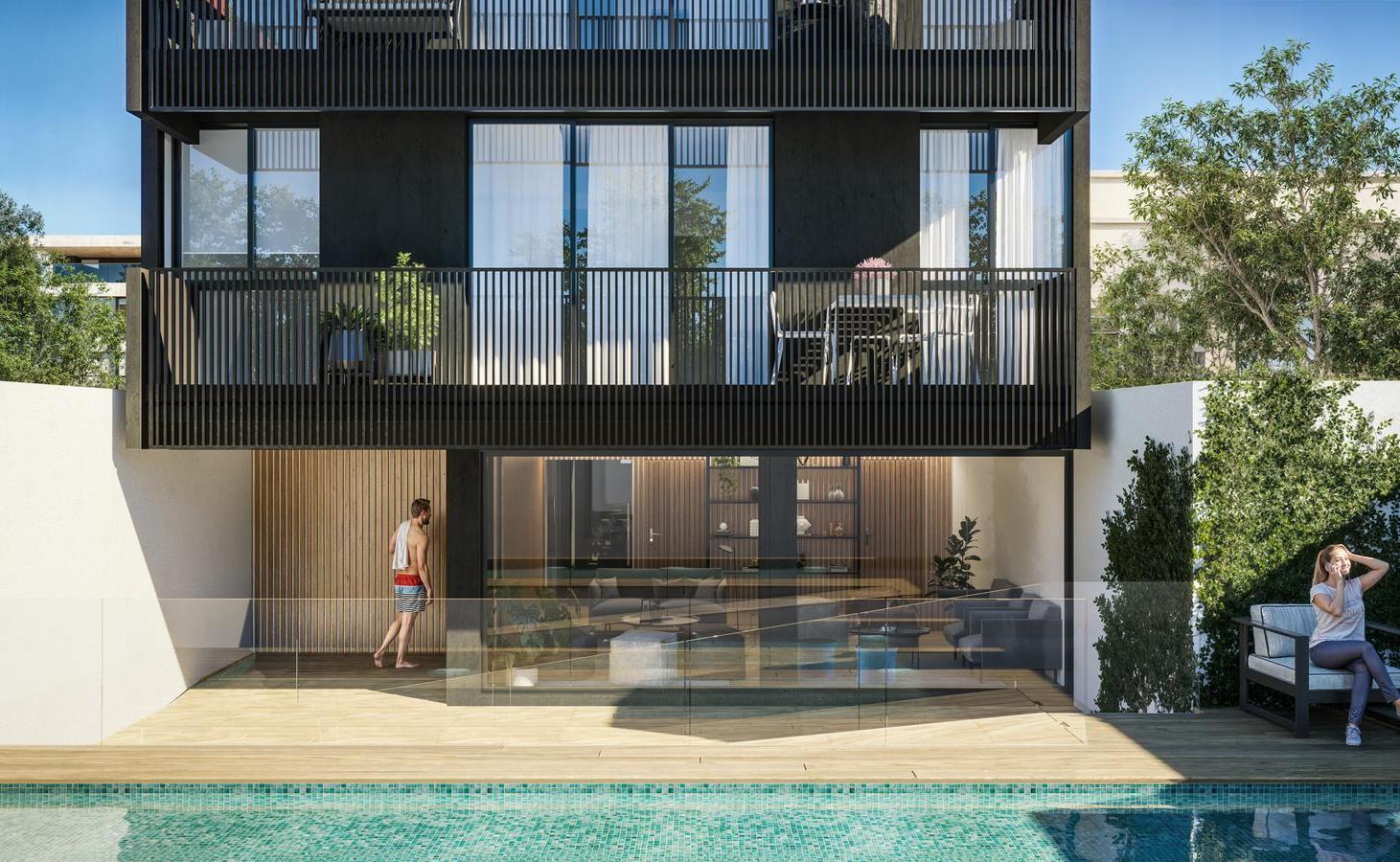 Foto de 3 ambientes con terraza y parrilla propia full amenities en Caballito, imagen 2