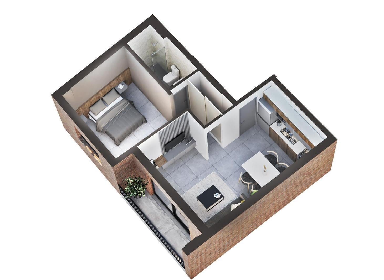 ENTRE RIOS AL 2000 VENTA DEPARTAMENTO DE 1 DORMITORIO EN ROSARIO