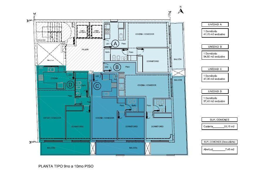 JUNIN AL 800 VENTA DEPARTAMENTO 1 DORMITORIO EN BARRIO REFINERIA ROSARIO