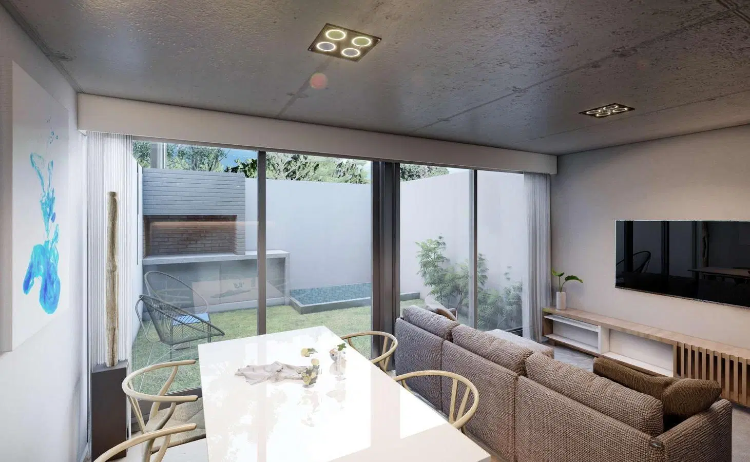 URQUIZA AL 2800 VENTA DEPARTAMENTO 1 DORMITORIO CON PATIO EN PICHINCHA - ROSARIO 3