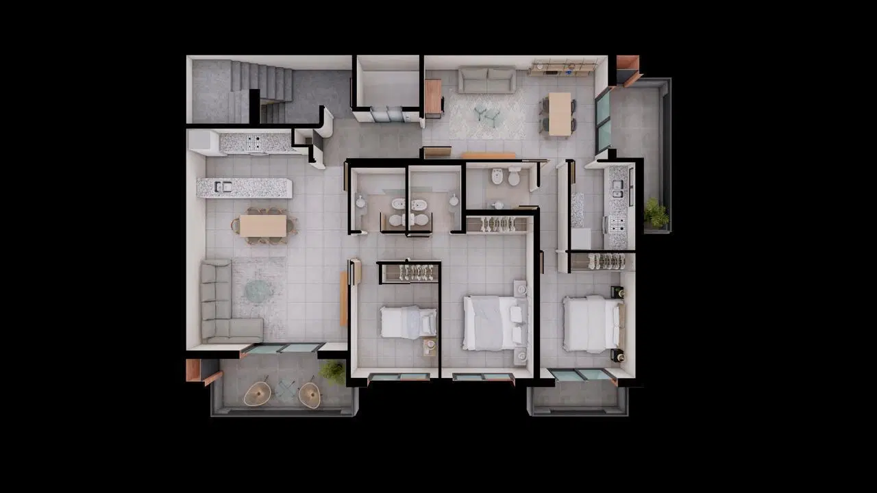 AV CARBALLO Y ECHEVERRIA- VENTA DEPARTAMENTO 1 DORMITORIO EN REFINERIA - ROSARIO 5