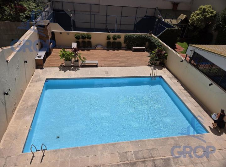 Semipiso de categoría. 2 dormitorios en suite  c/ dep servicio, Cochera fija.  Belgrano R. Amenities 4