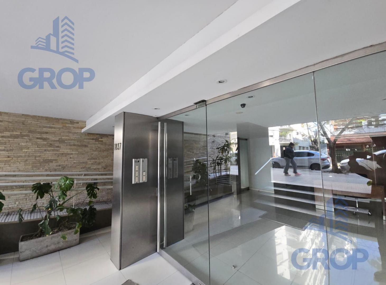 Alquiler 1 ambiente en  Belgrano/Nuñez.  Balcón. Piso 6. Frente. Pileta. Gym. SUM. Baja expensa
