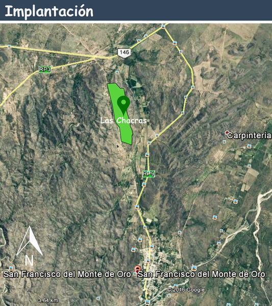 Foto de San Francisco Del Monte De Oro, chacra 40 hectareas sobre ruta, imagen 2