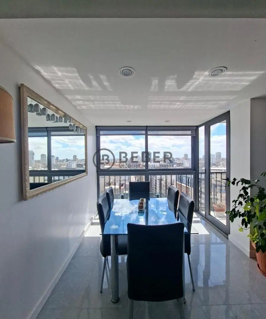 En venta tres ambientes con balcon y vista al mar, Centro 8
