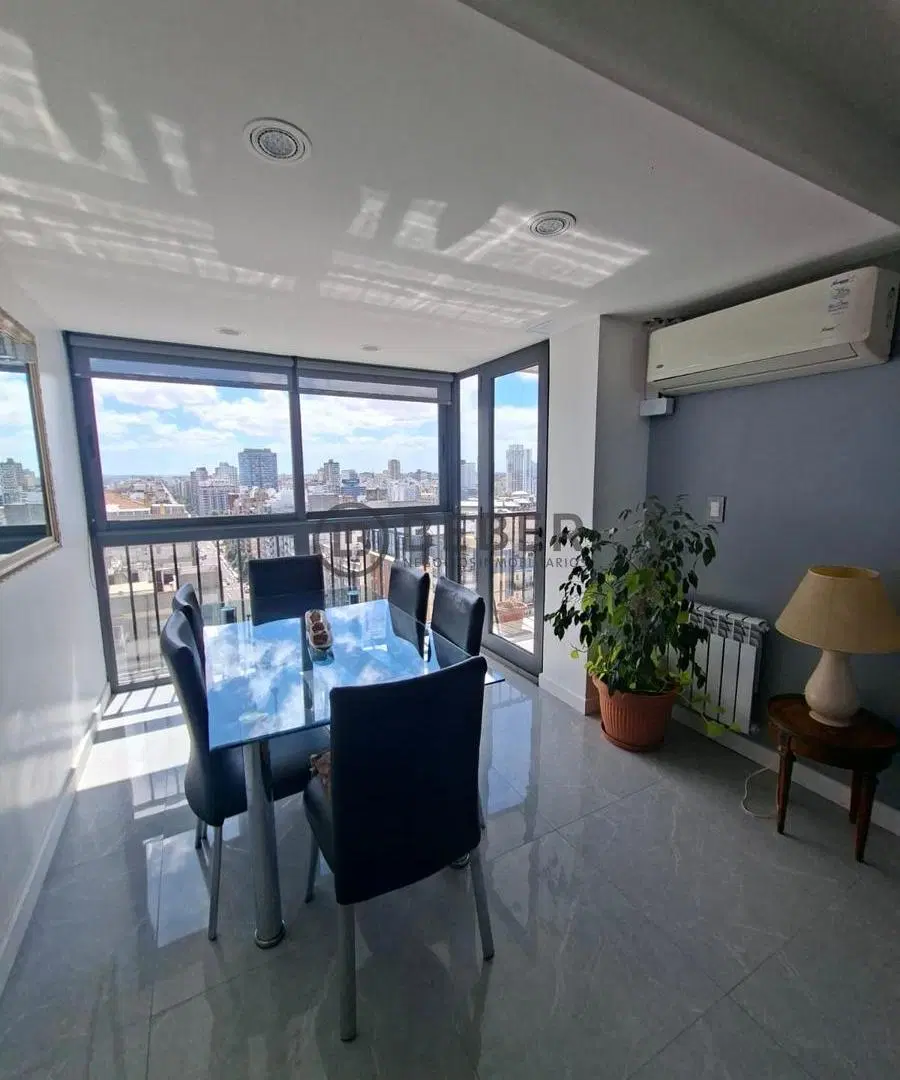 En venta tres ambientes con balcon y vista al mar, Centro 3