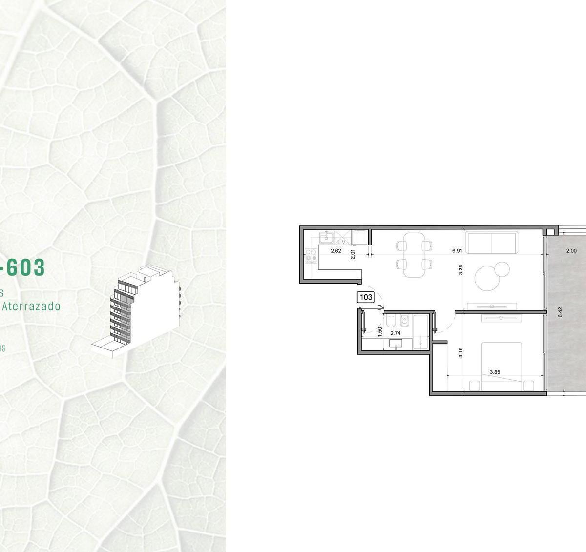 Departamento en Colegiales