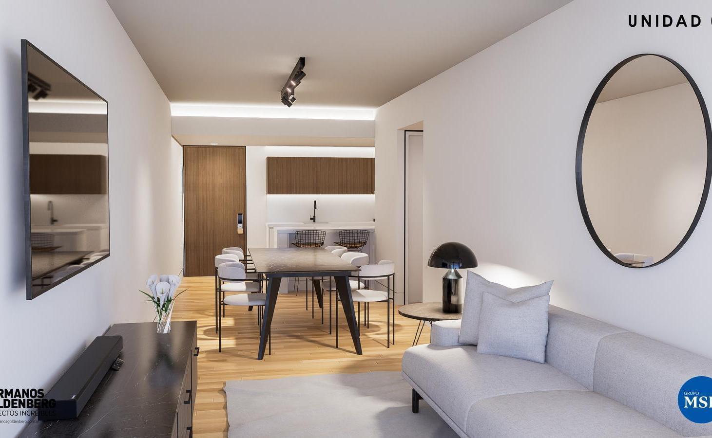 Foto de VENTA 2 AMB ENTREGA DIC 2027 BALCON TERRAZA PILETA SUM JARDIN SAUNA, imagen 4
