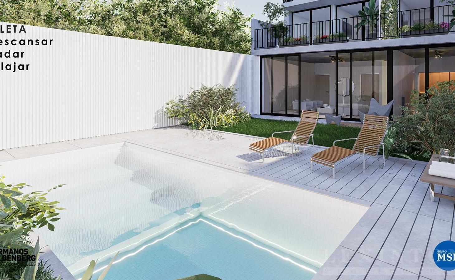 VENTA 2 AMB ENTREGA DIC 2027 BALCON TERRAZA PILETA SUM JARDIN SAUNA FINANCIADO 100%
