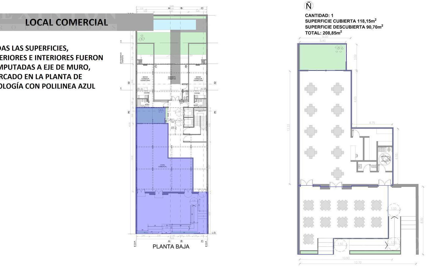 Foto de Local a Estrenar en Belgrano PB Subsuelo Terraza Exclusiva 90 m², imagen 4