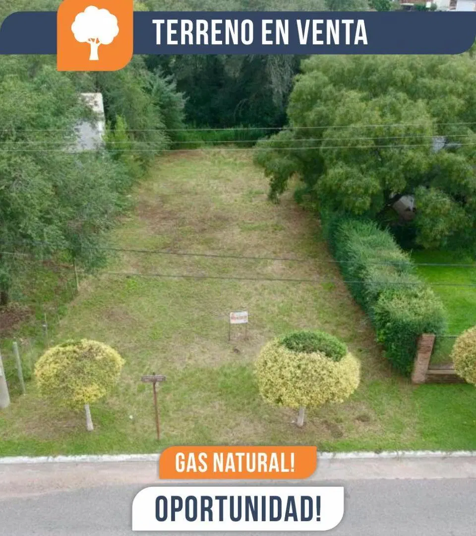 Terreno en Venta con GAS Natural y Asfalto en Villa Giardino, Córdoba. Excelente acceso y entorno! 2