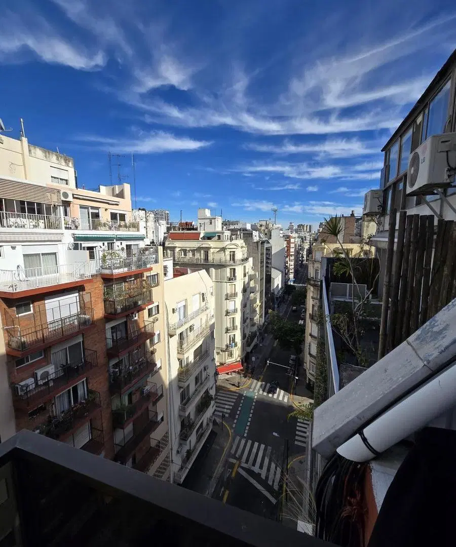 venta Departamento monoambiente con balcon terraza en Recoleta. ideal inversión. 4