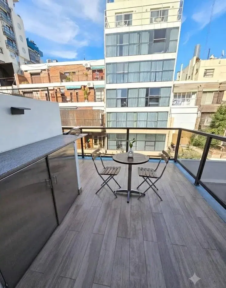 venta Departamento monoambiente con balcon terraza en Recoleta. ideal inversión. 3