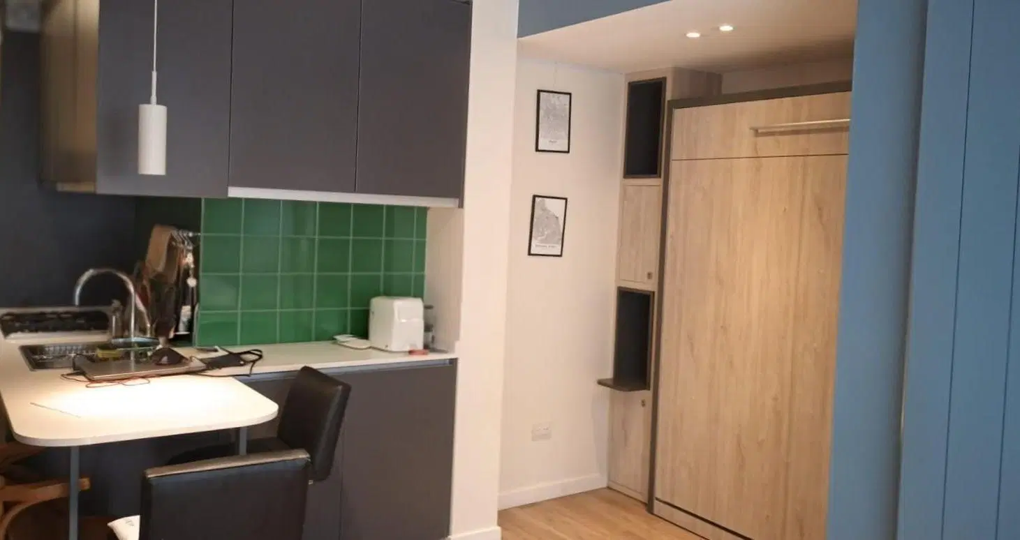 venta Departamento monoambiente con balcon terraza en Recoleta. ideal inversión. 2