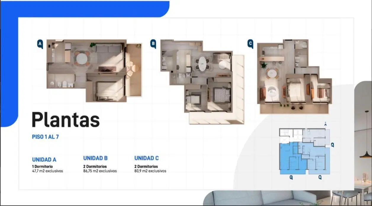 VENTA DEPARTAMENTO POZO 1 DORMITORIO REFINERÍA 4