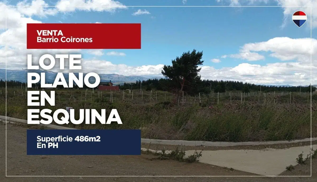 Venta Lote en Esquina en PH - Barrio Coirones 3