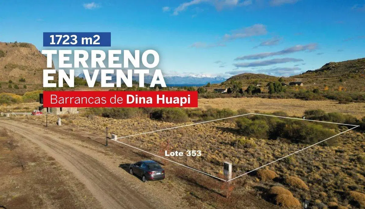 Terreno en Venta Barrancas de Dina Huapi 2