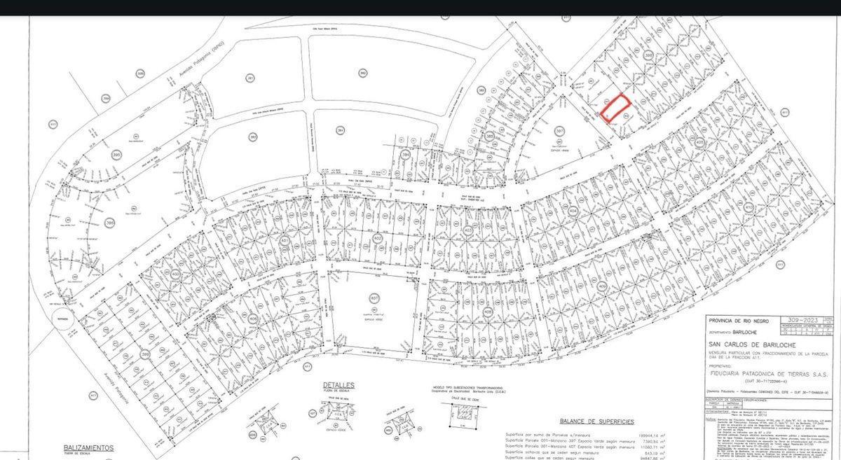 LOTE FRENTE A ESPACIO VERDE EN COIRONES