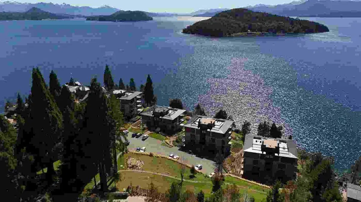 Venta 2 Lotes Vista Lago Inversión Bustillo km7 2