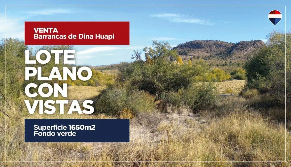 VENTA LOTE EXCELENTE VISTA BARRANCAS DE DINA HUAPI 2