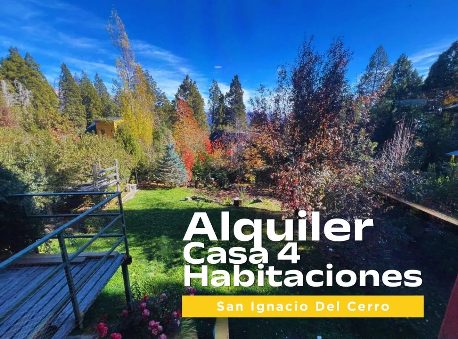ALQUILER CASA SAN IGNACIO DEL CERRO 4 HABITACIONES 3