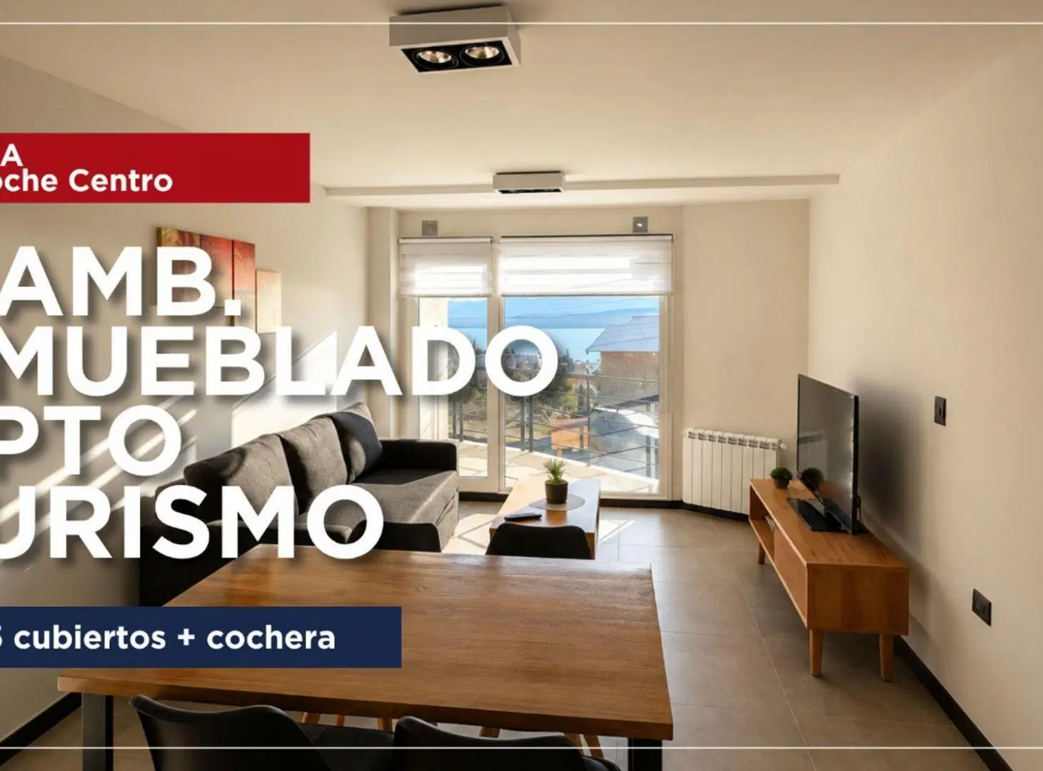 Depto 2 ambientes, cochera San Carlos de Bariloche 5