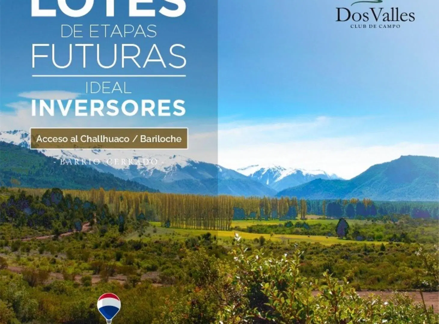 Lote en venta - Club de Campo "Dos Valles" 3