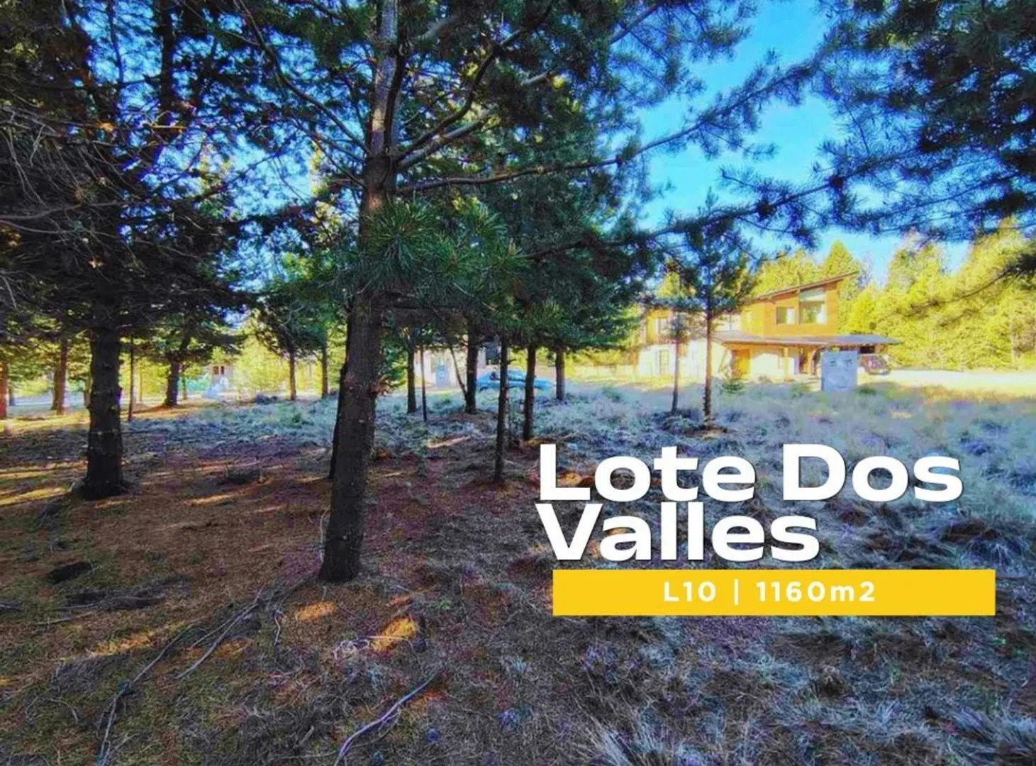 VENTA LOTE EN DOS VALLES 1160M2 2