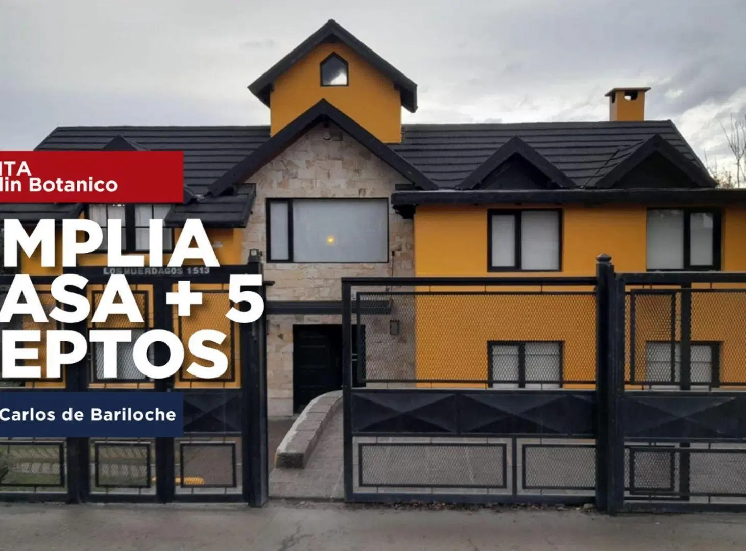 Casa / deptos Jardin Botanico Bariloche 3
