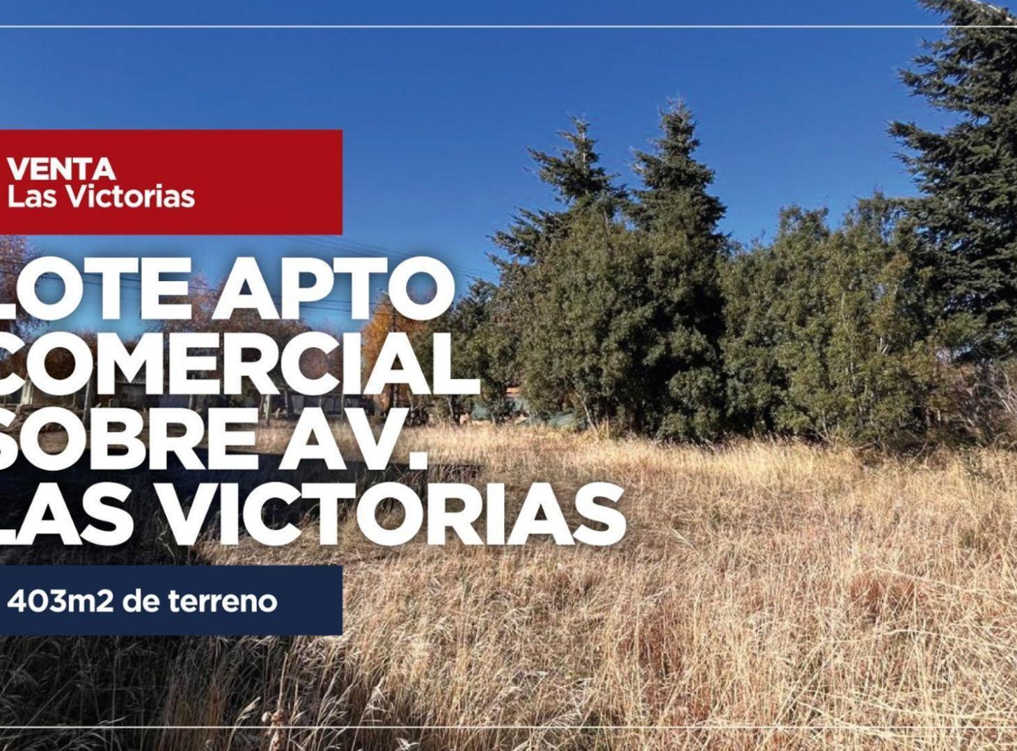Foto de VENTA LOTE SOBRE AV. LAS VICTORIAS, imagen 1