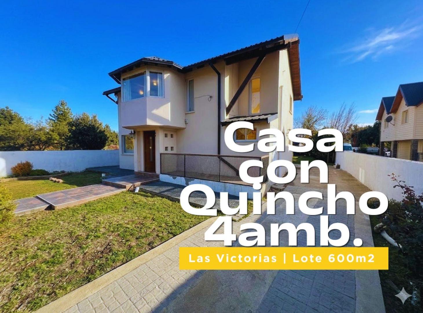 Foto de VENTA CASA CON QUINCHO EN LAS VICTORIAS LOTE 600M2, imagen 5