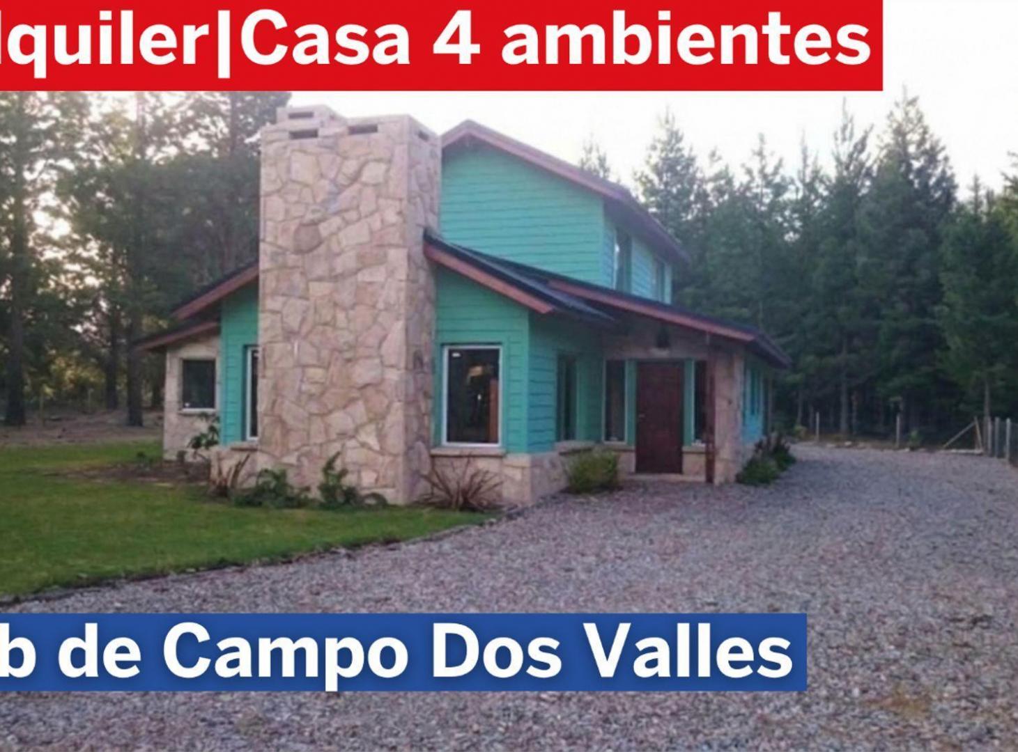 Foto de Casa en alquiler en Dos Valles 3 dormitorios, imagen 2