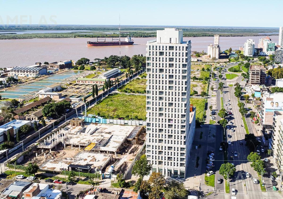 Venta Departamento Monoambiente Metra Puerto Norte Rosario 2