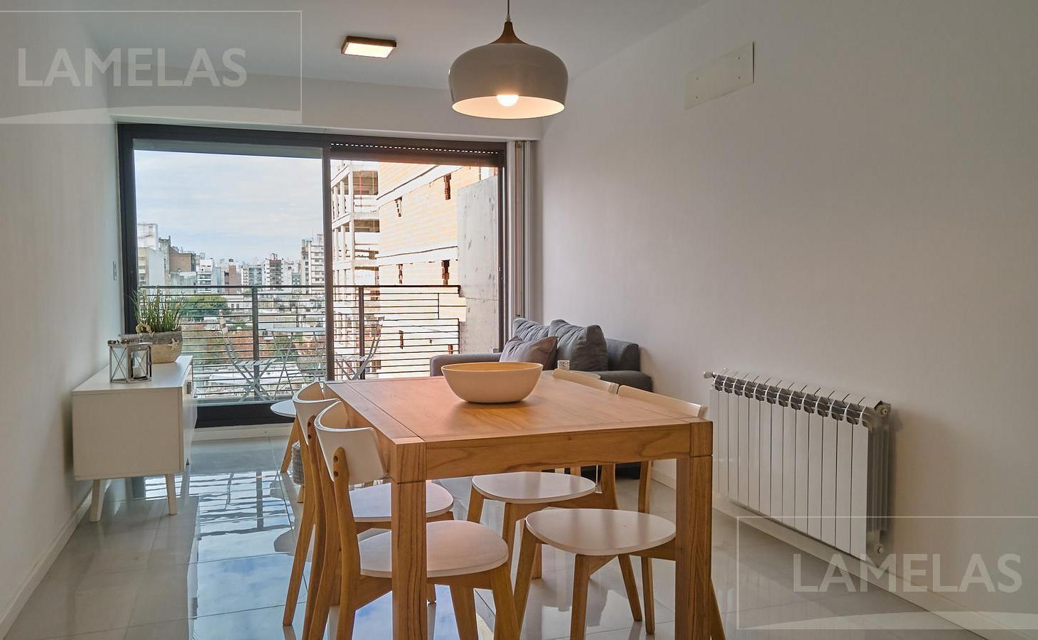 Venta departamento 1 dormitorio con doble balcón Sarmiento 1500 Rosario