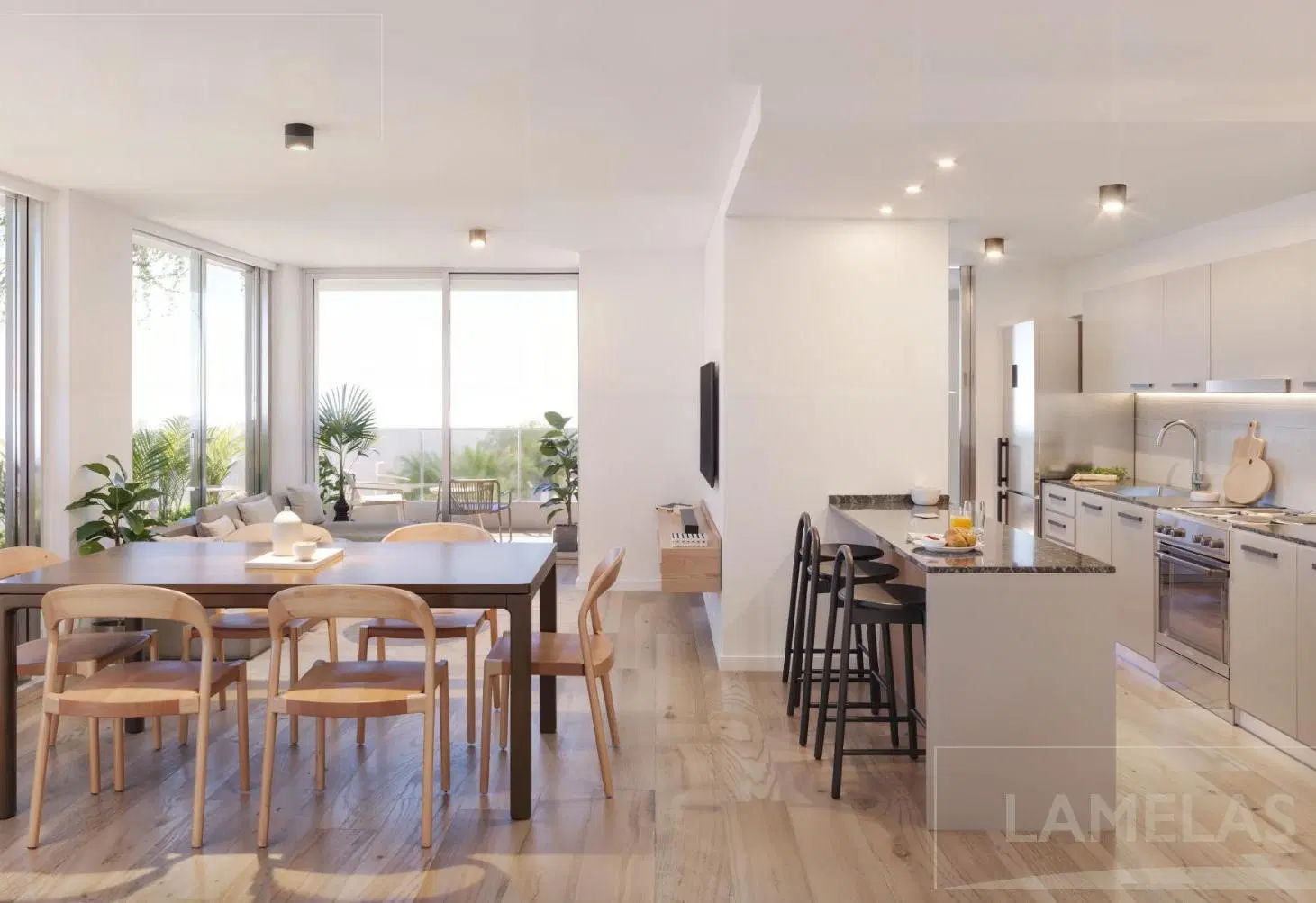 Venta piso exclusivo 2 dormitorios con terraza Jujuy al 2400 1
