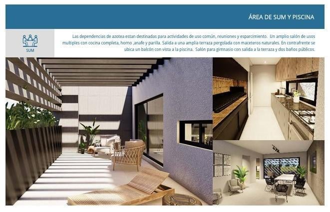 DEPARTAMENTO EN VENTA EN CASEROS, 3 DE FEBRERO, 3 AMBIENTES, BALCON, PILETA, GYM