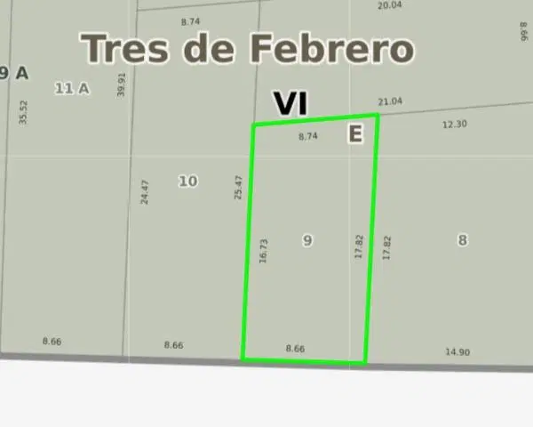 Venta Lote 149m² Maipú 4117 Ciudadela - Apto Emprendimiento 5