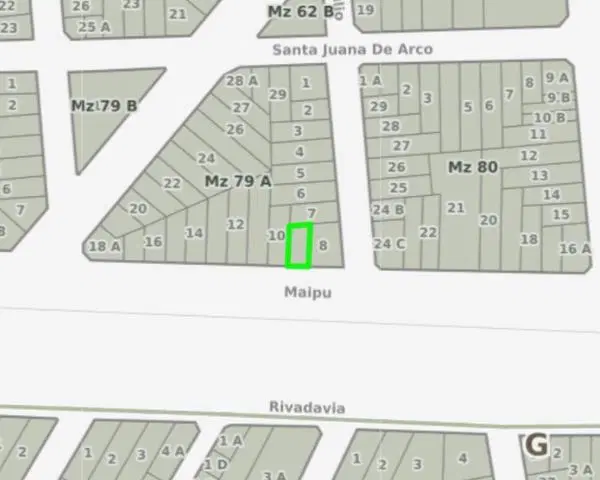 Venta Lote 149m² Maipú 4117 Ciudadela - Apto Emprendimiento 2