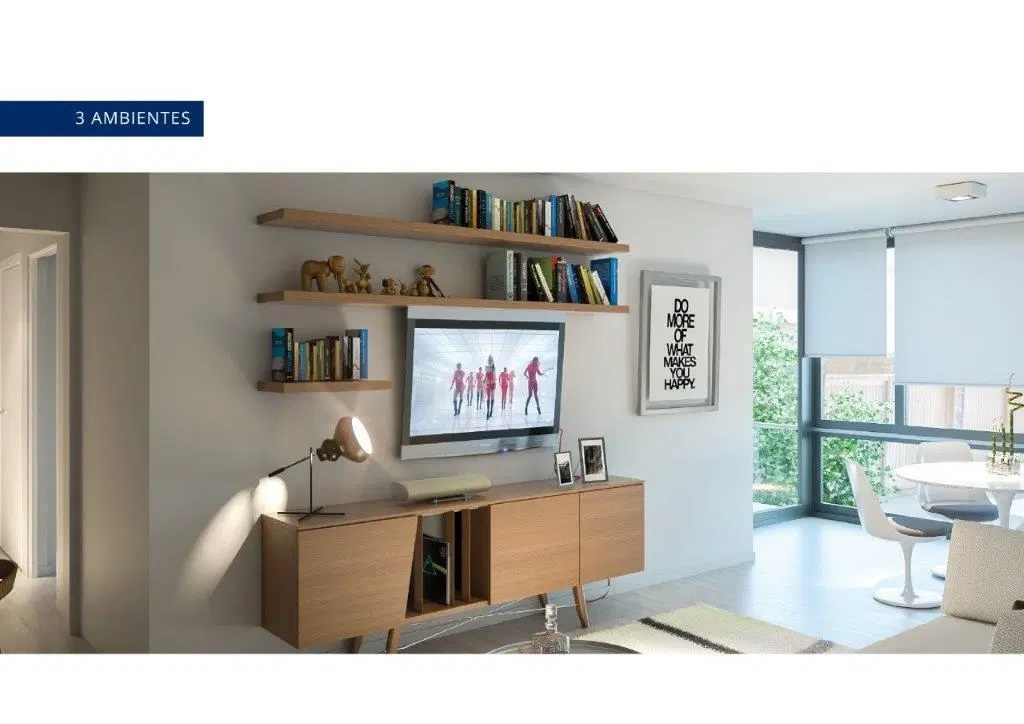 Divino 3 Ambientes a estrenar - 2 Baños - Balcon Aterrazado - Cochera - Amenities 5