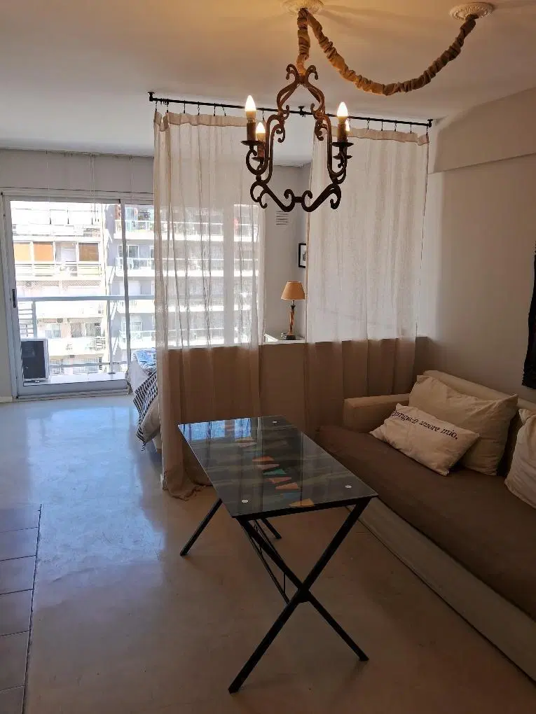 Hermoso Monoambiente dividido,  Amueblado o Semi amueblado - Parilla Jacuzzi y SUM 3