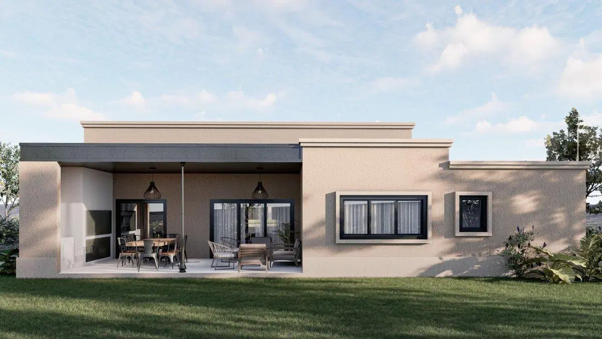 CASA A CONSTRUIR EN BARRIO PRIVADO LA VERBENA 5