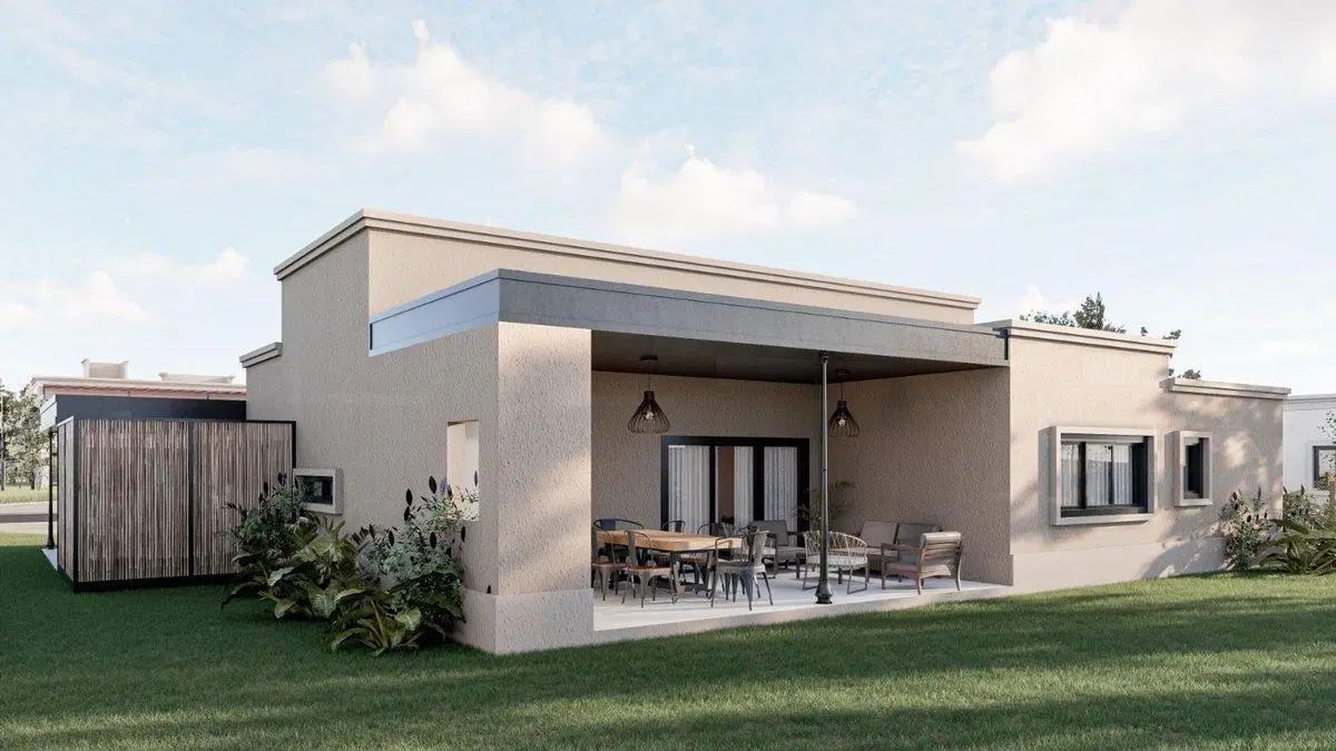 CASA A CONSTRUIR EN BARRIO PRIVADO LA VERBENA 3