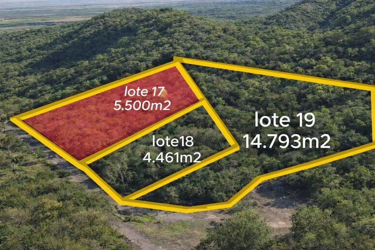 TERRENO EN VENTA - 5500 M2 - DIQUE CABRA CORRAL 2