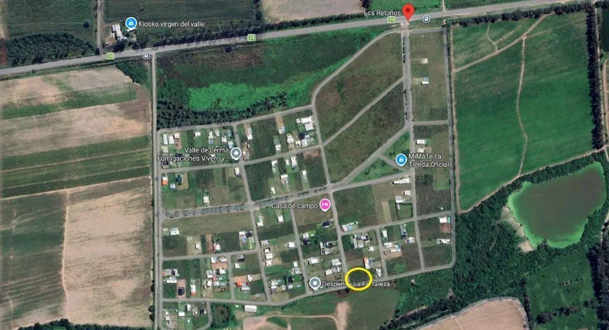 TERRENO EN VENTA ESQUINA CAMINO A COLON RP 24 3