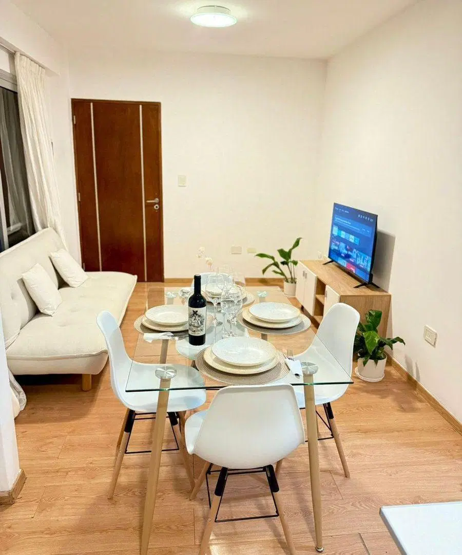 DEPARTAMENTO ALQUILER AMOBLADO MACROCENTRO 1 DORM 4