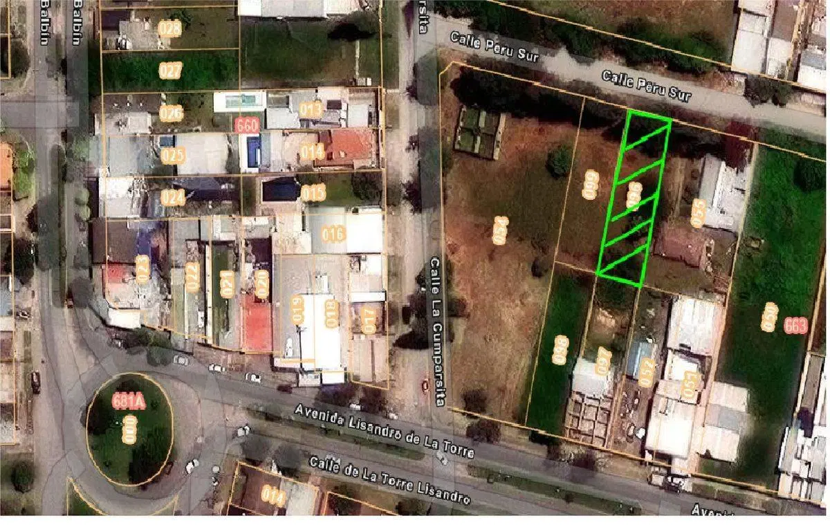 TERRENO EN VENTA ZONA SUR Bª SANTA ANA 5